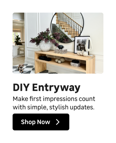 DIY Entryway desktop