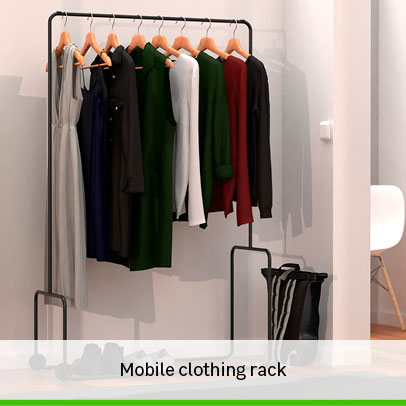 Clothing Display Rack Kit CHM 